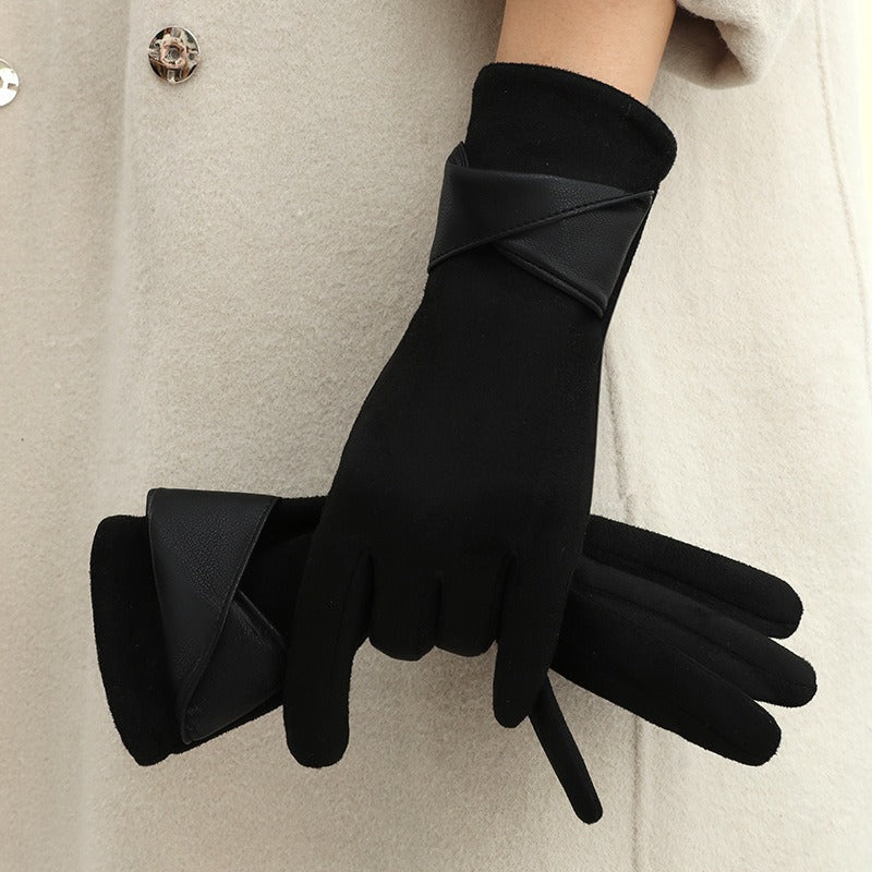 Monroe Jockey Luxury Suede Gloves