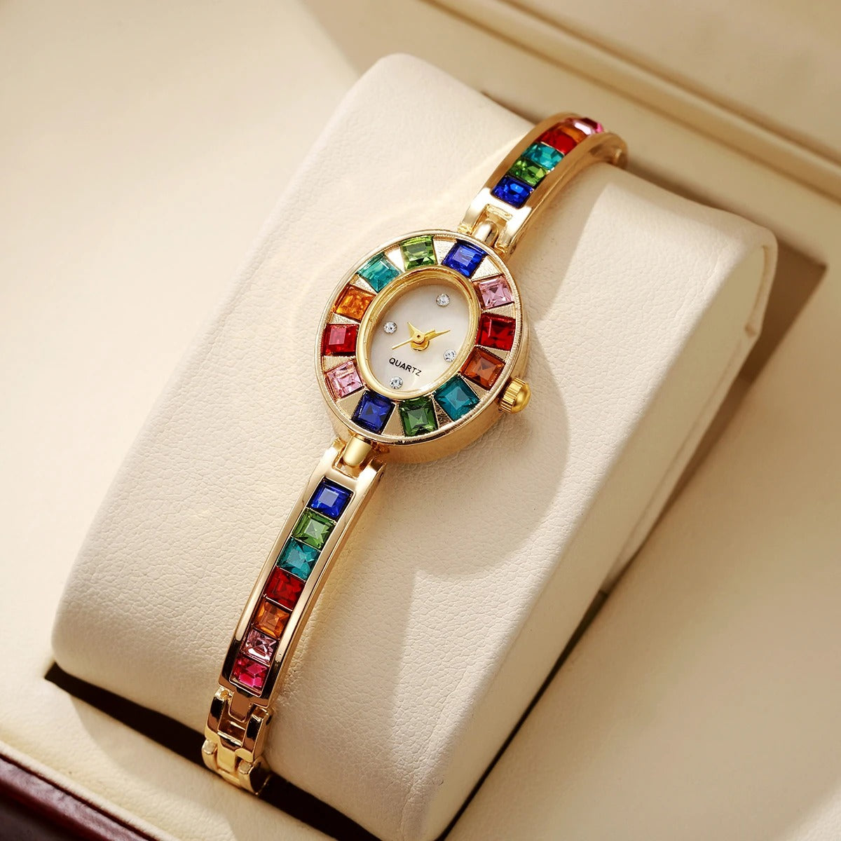 Velouré Mosaic Gem Watch