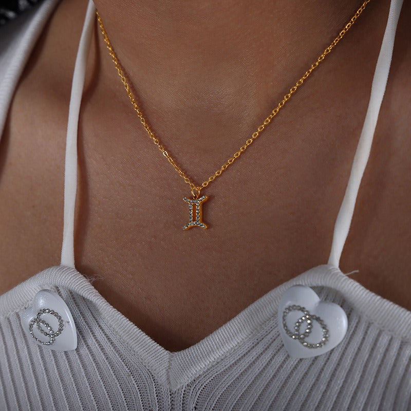 Velouré Zodiac Necklace