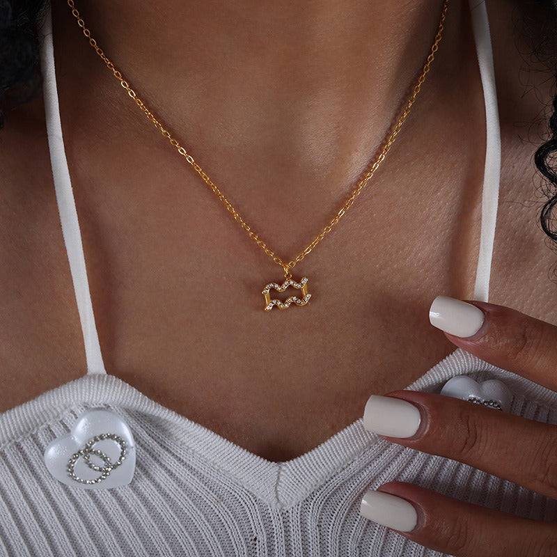 Velouré Zodiac Necklace