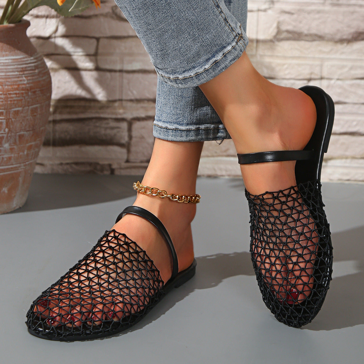 Velvéra Miami Mesh Flats