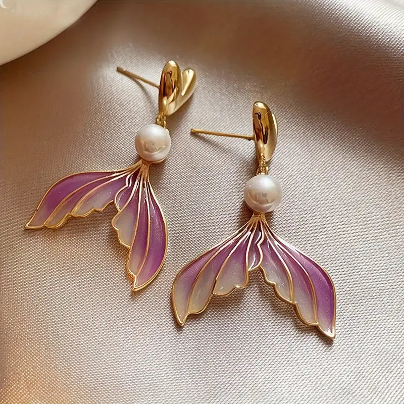 Velouré Sirena Pearl Earrings
