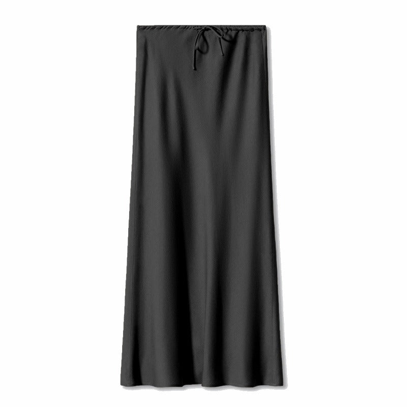 Sukia Satin Maxi Skirt