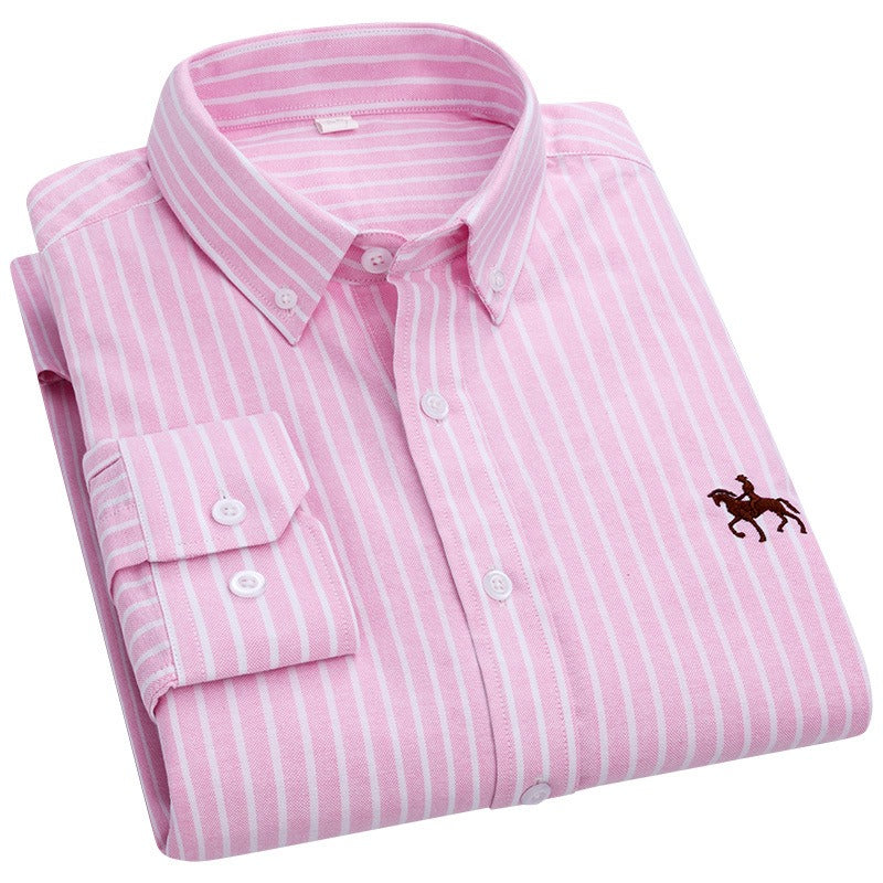 Hugo Harrison Horseman Striped Dress Shirt