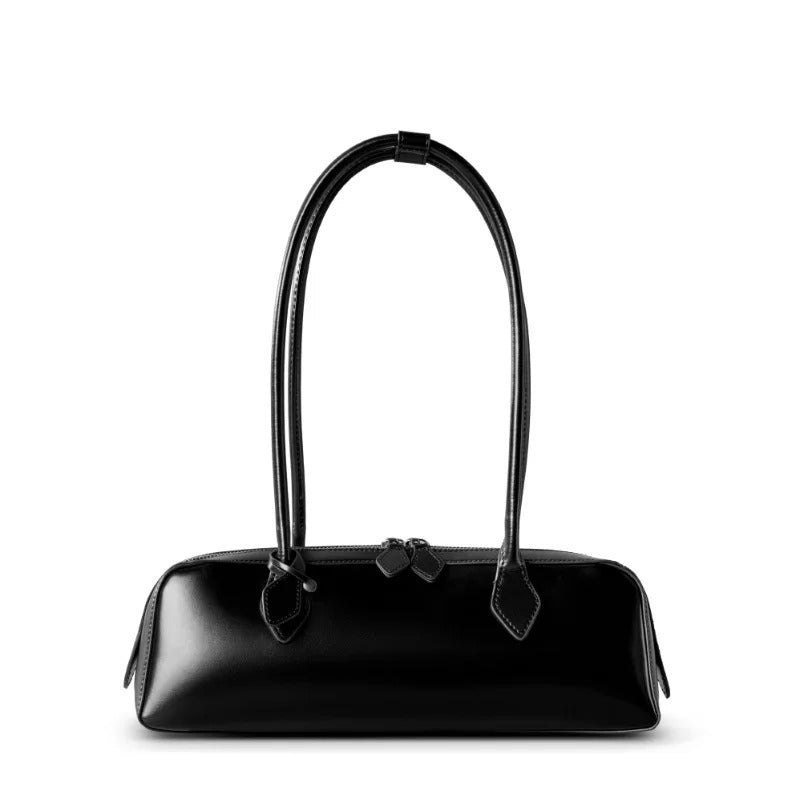 Velouré Luxe Sculpted Leather Bag
