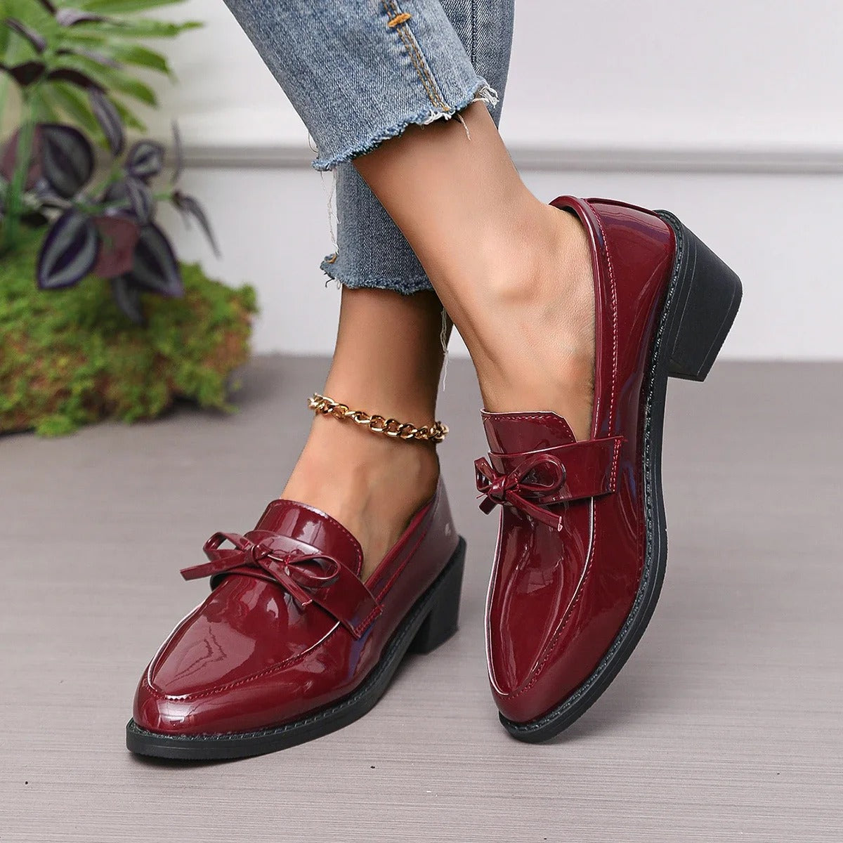 Ava York Bow Loafers