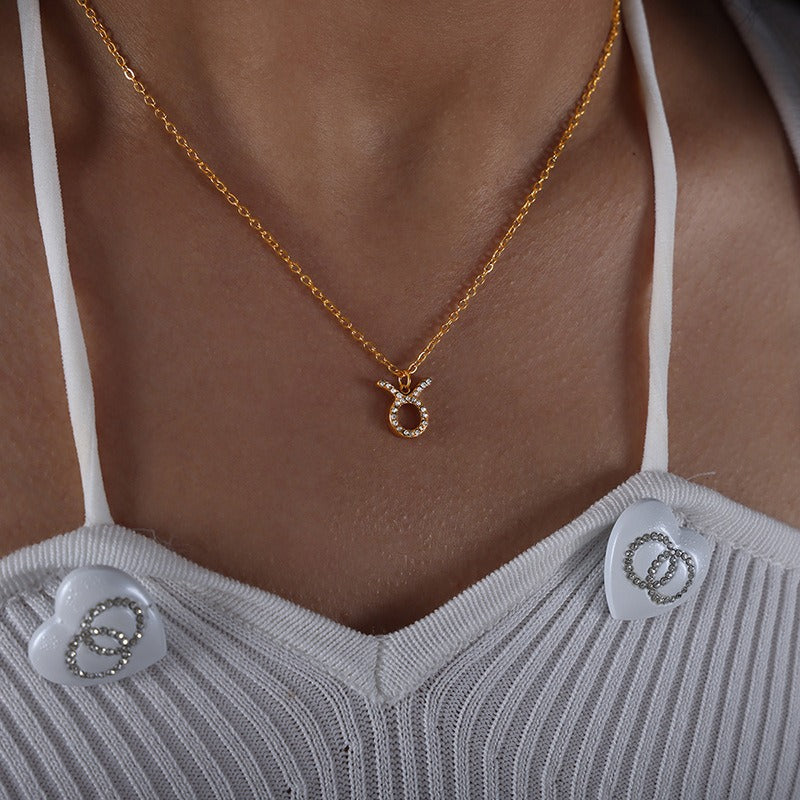 Velouré Zodiac Necklace