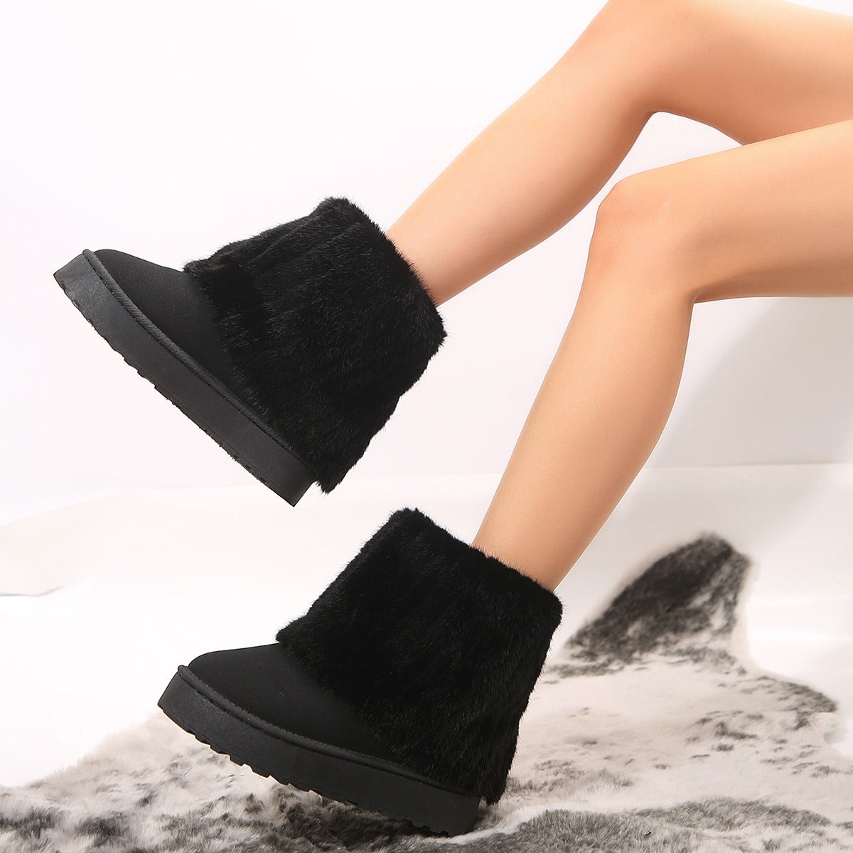 Vivienne Lane Luxe Plush Boots