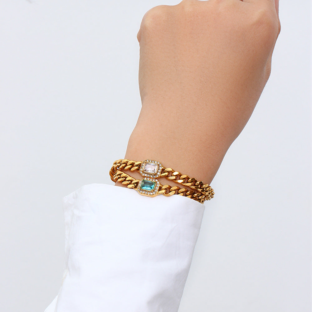 Velouré Radiant Cuban Link
