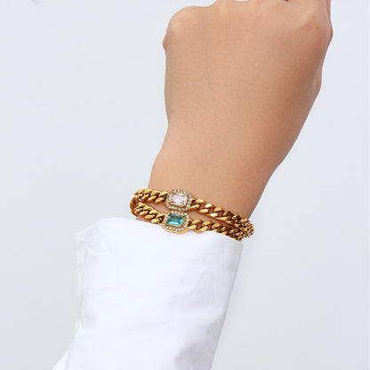 Velouré Radiant Cuban Link