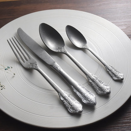 Château Oaks Royal Matte Silverware Set