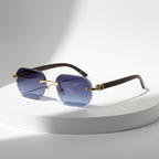 Velouré Rimless Mahogany Shades