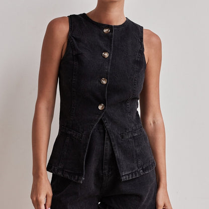 Ava Greene Cinch Denim Set