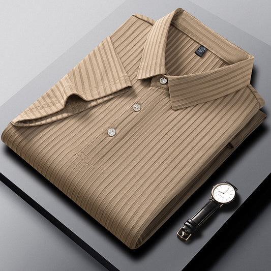 Victor Grey Ice Rib Polo