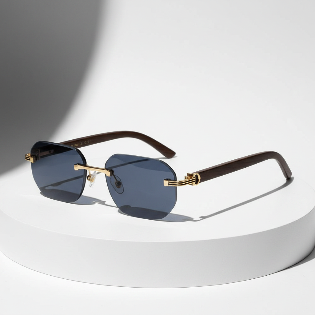 Velouré Rimless Mahogany Shades