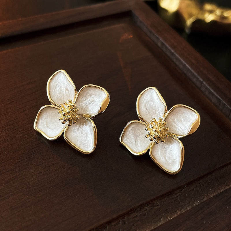Velouré Golden Blossom Earrings
