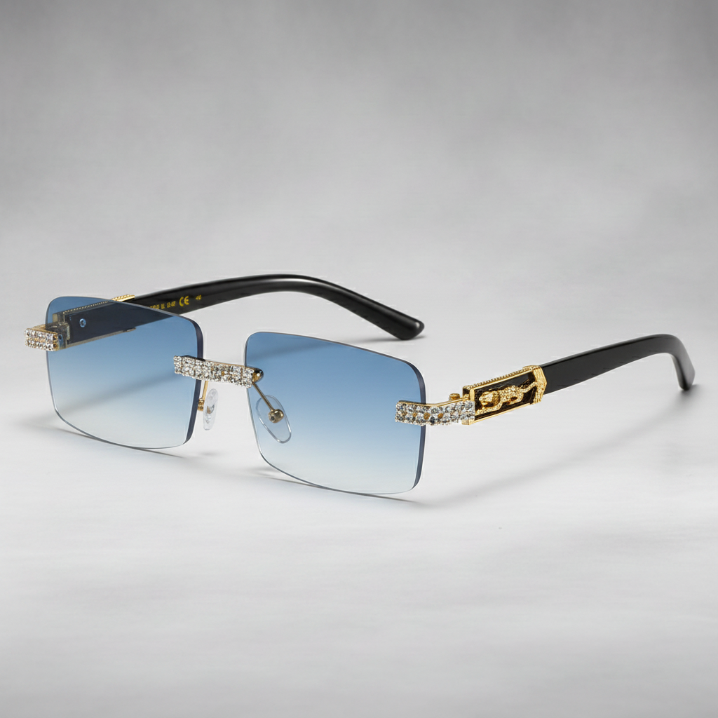 Velouré Leopard Diamond-Cut Shades