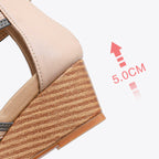Élise Bohemian Summer Wedge Sandals