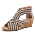 Élise Bohemian Summer Wedge Sandals