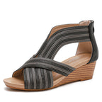 Élise Bohemian Summer Wedge Sandals