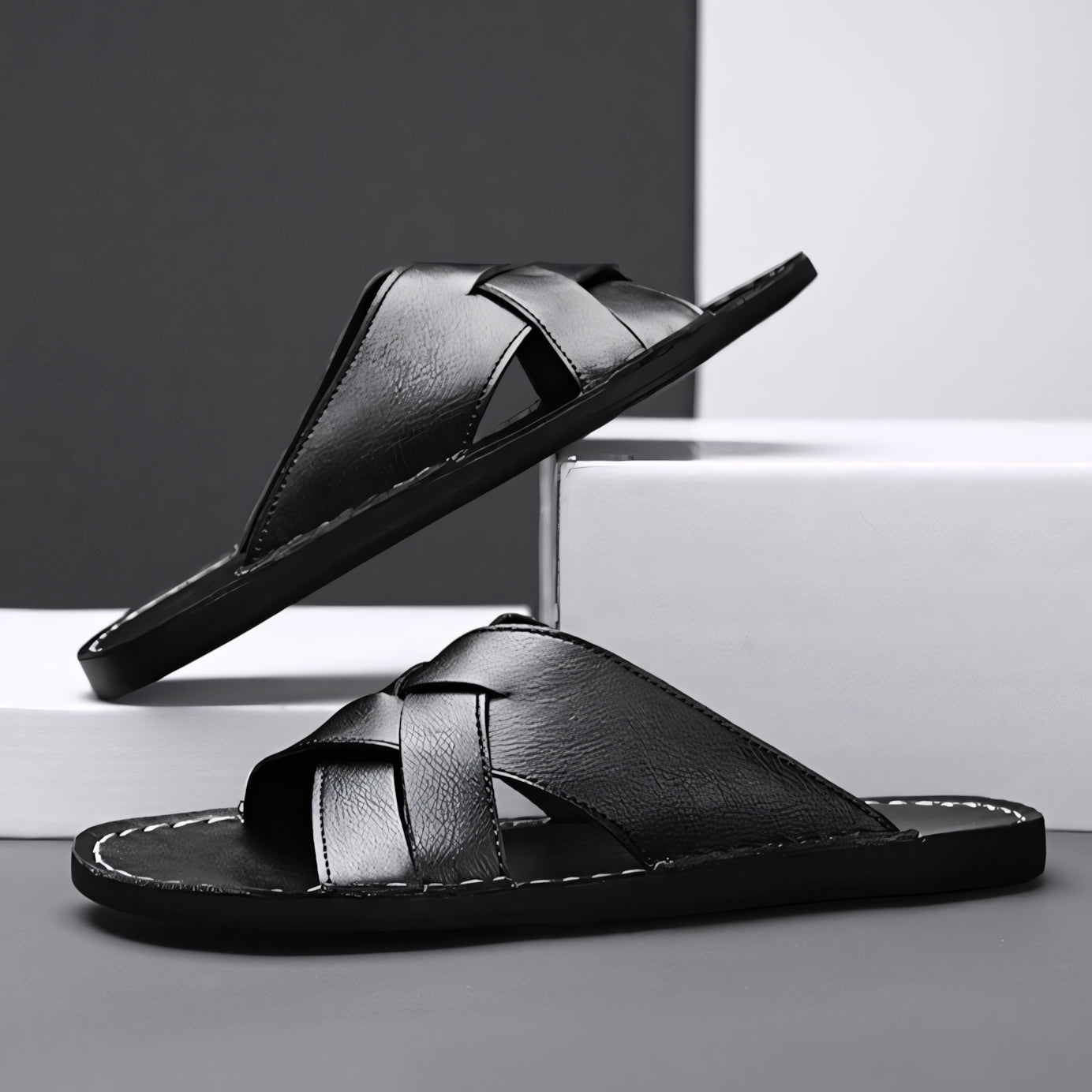 Casa Roma Genuine Leather Sandals