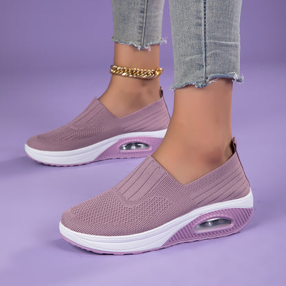 StrideJoy Cloudknit Slip-Ons