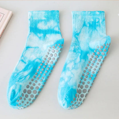 Almachic™ Tie-Dye Grip Yoga Socks (Buy 1 Get 3 FREE)