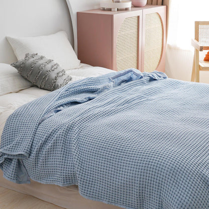 Élan Home Waffle Blanket Set