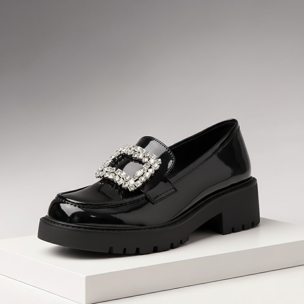 Élise Square Buckle Mary Jane