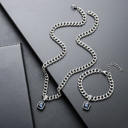 Velouré Sapphire Chain Set