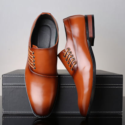 Victor Grey Lace Oxfords