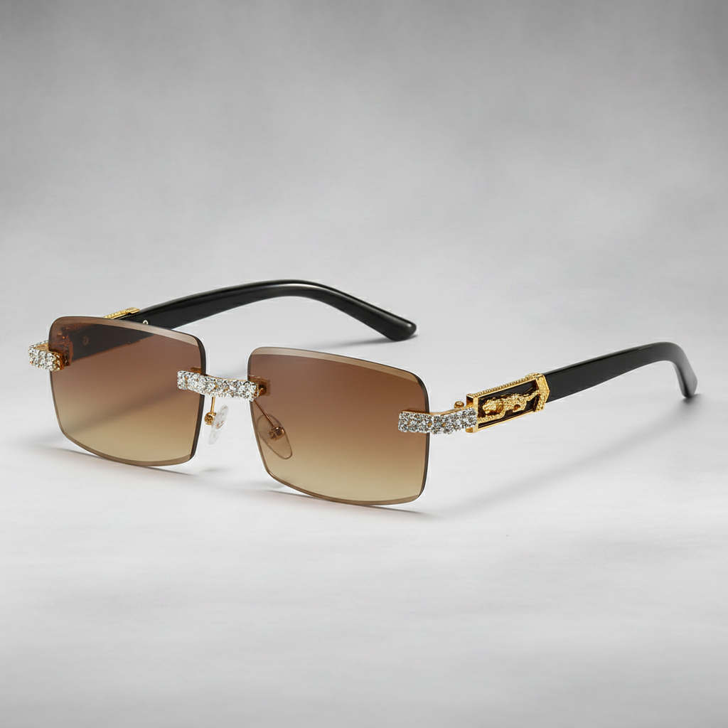 Velouré Leopard Diamond-Cut Shades