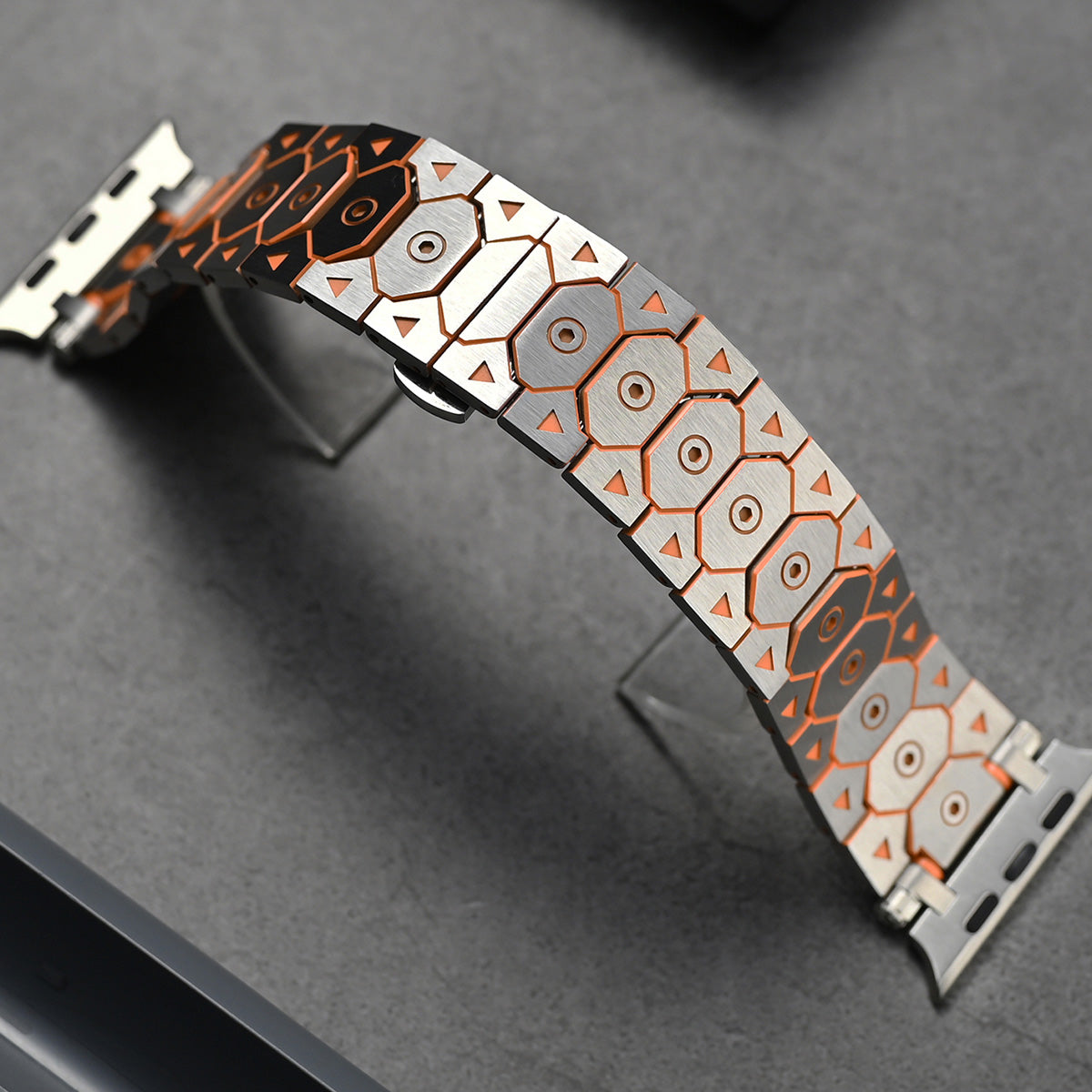 FusionX Titanium Apple Watch Band