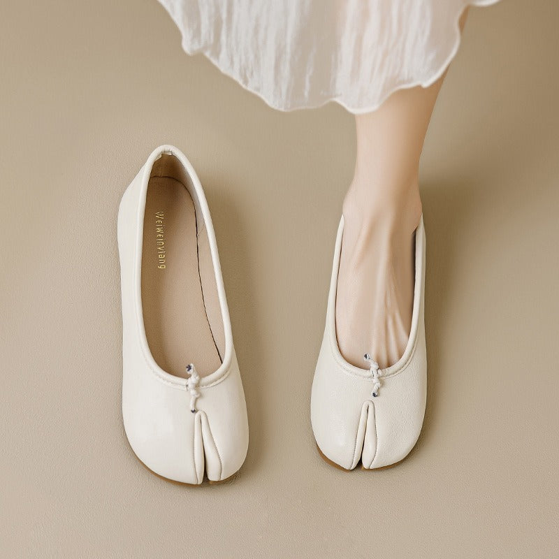 Vivienne Lane Tabi Slip-Ons Flats