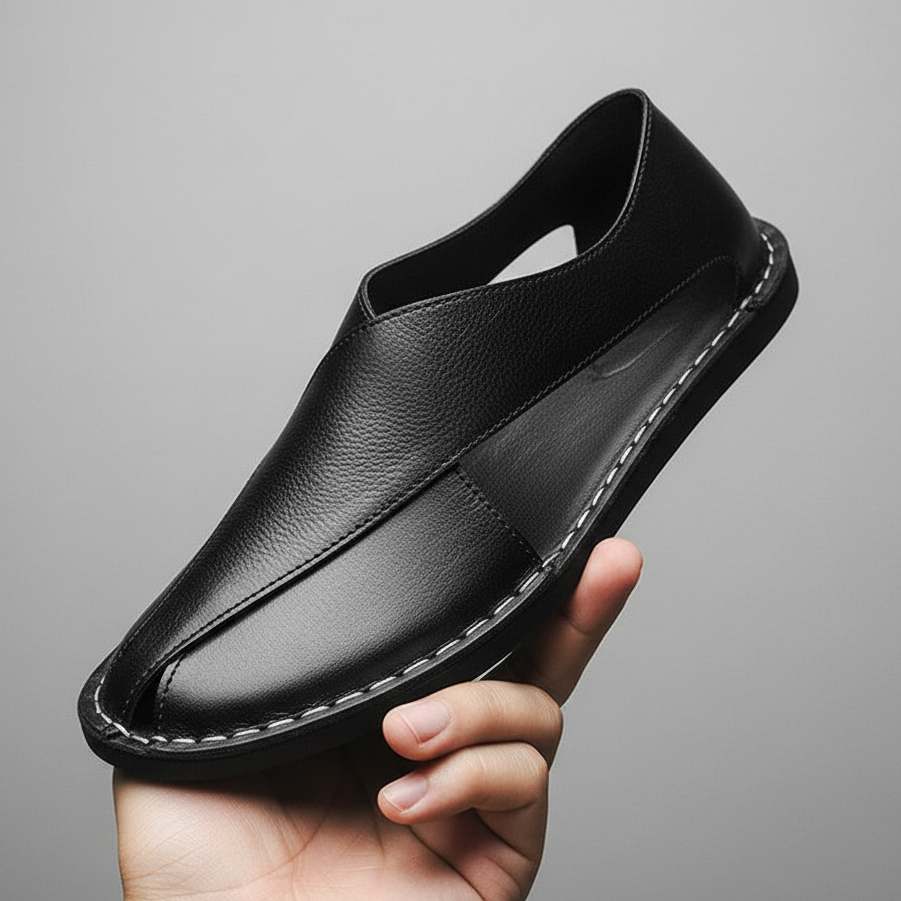 Fabrizio Leather Swathe Sandals