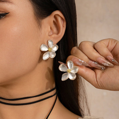 Velouré Golden Fleur Earrings