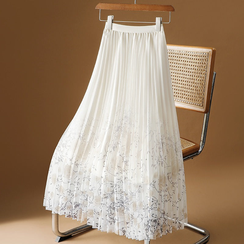 Velvéra Fleur Mesh Skirt
