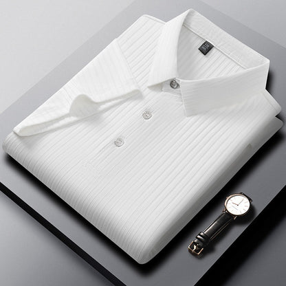 Victor Grey Ice Rib Polo