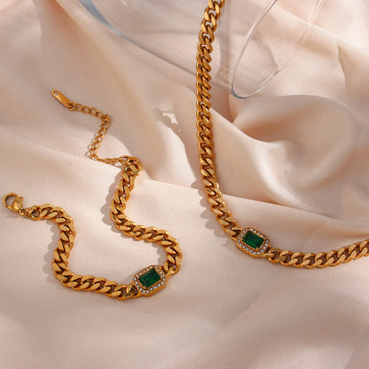 Velouré Radiant Cuban Link
