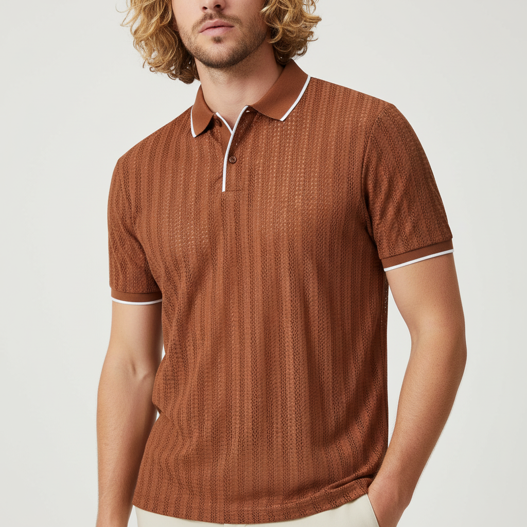 Blake Holloway Nylon Mesh Polo – Adler House