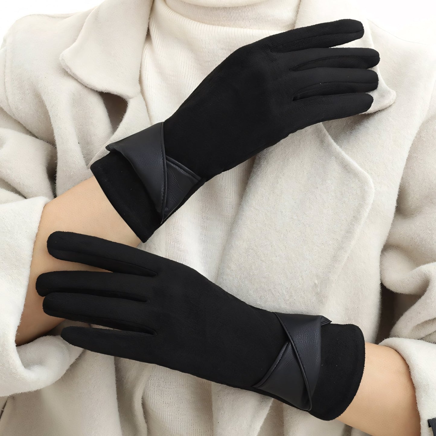 Monroe Jockey Luxury Suede Gloves