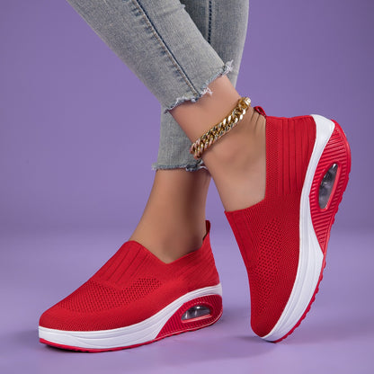 StrideJoy Cloudknit Slip-Ons