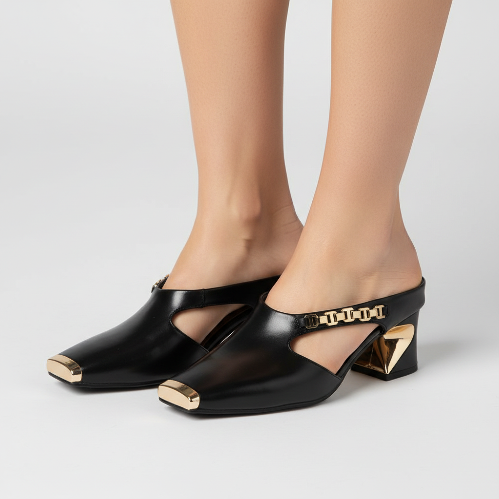 Élise Vixen Square Heels