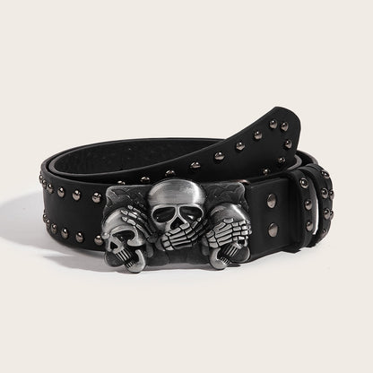 Velouré Skeleton Hex Belt