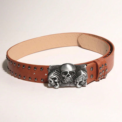 Velouré Skeleton Hex Belt
