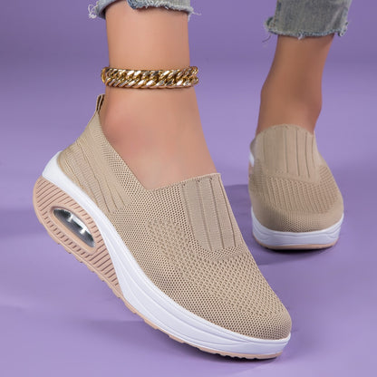 StrideJoy Cloudknit Slip-Ons