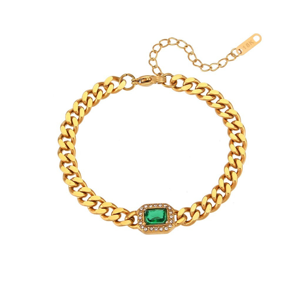 Velouré Radiant Cuban Link