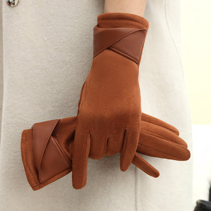 Monroe Jockey Luxury Suede Gloves