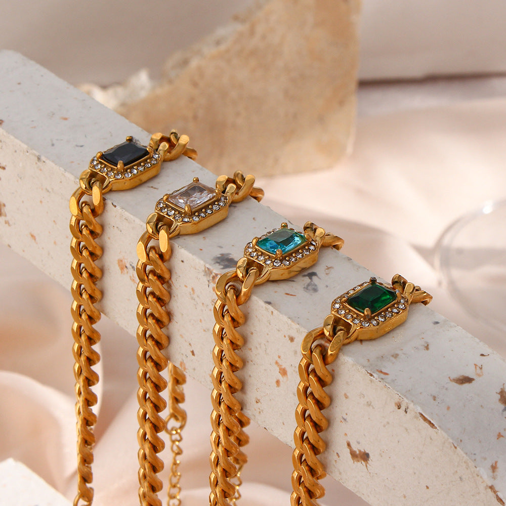 Velouré Radiant Cuban Link