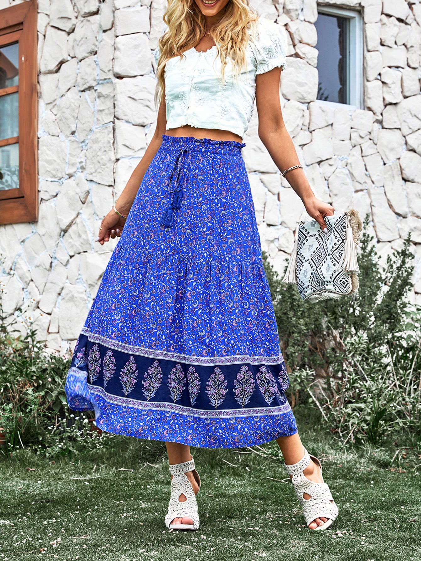 Wildermere Floral Boho Wrap